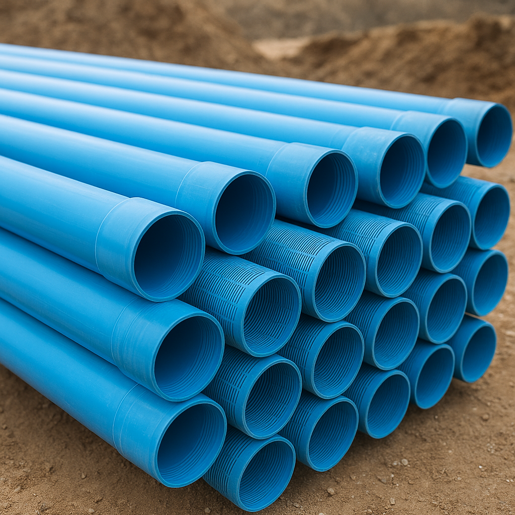 ท่อกรุและท่อกรองน้ำบาดาลคุณภาพมาตรฐานสำหรับการติดตั้ง